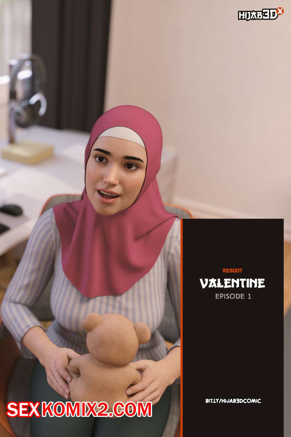 Порно комикс Валентина. Обновленная версия. Часть 1. Valentine. Reboot. LoseKorntrol