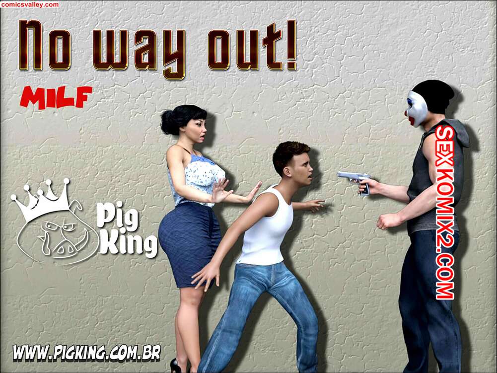 Порно комикс Выхода нет. Часть 1. No Way Out. CrazyDad3D