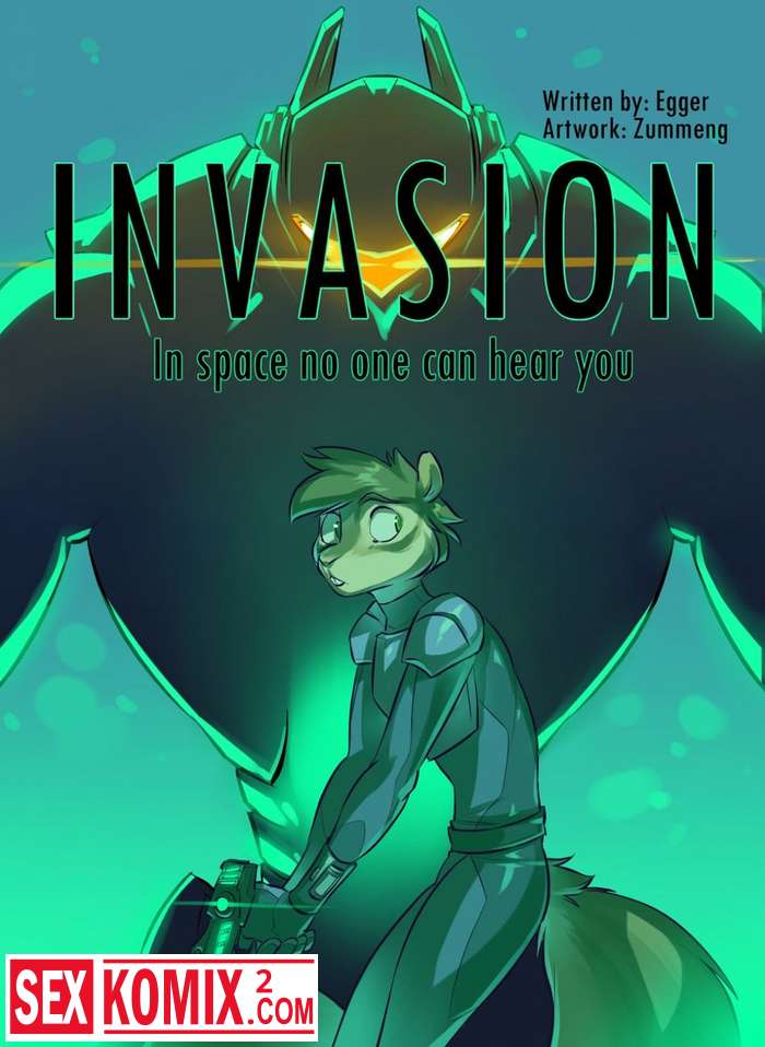 Порно комикс Вторжение.