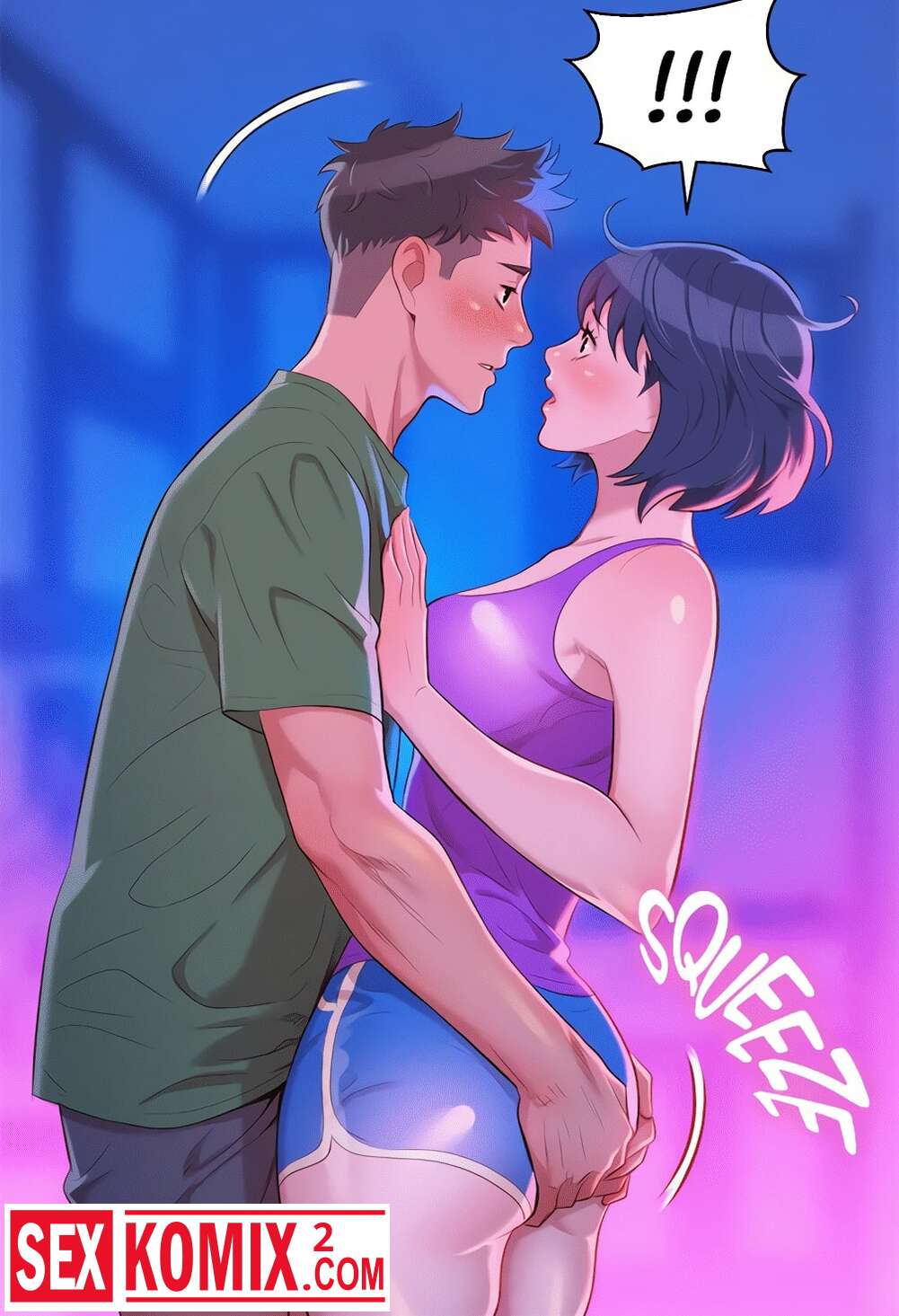 Порно комиксы Сестра по соседству. Часть 23 и 24.